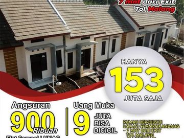 rumah subsidi murah area kedungrejo dekat exit tol sawojajar