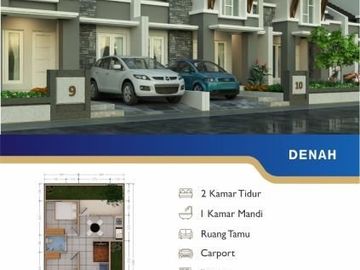 Dijual Rumah Baru Nyaman Strategis Dekat Kampus Mercubuana