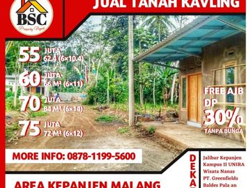 Kavling Pinggir Jalan Area Kepanjen