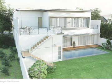 di jual rumah mewah full interior dan isi di jalan cemarah kipas komplek pemda pekanbaru