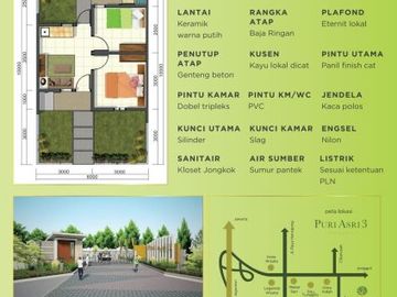 PerumahPuri Asri 3 Jonggol Housing Near Jakartaan