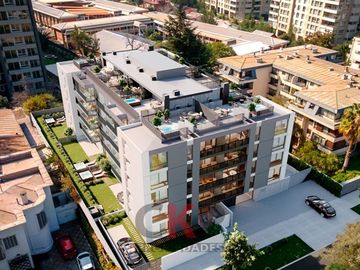 Jardin Privado/ 3D / Cercano Metro Villa Frei