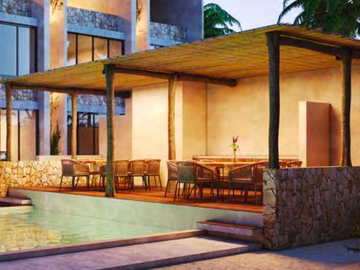 Casa en preventa tipo TH en Chicxulub Puerto a 60 metros del mar
