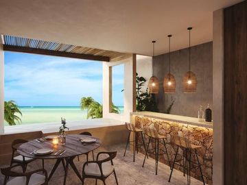 Casa en preventa tipo TH en Chicxulub Puerto a 60 metros del mar