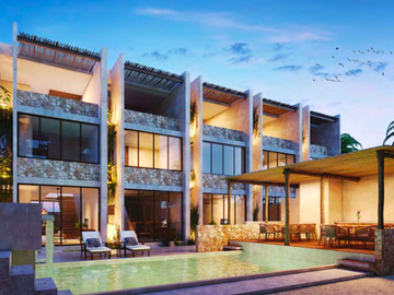 Casa en preventa tipo TH en Chicxulub Puerto a 60 metros del mar