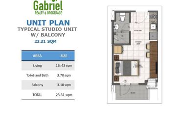 1 bedroom in Casa Mira Towers Mandaue for 9,000/month