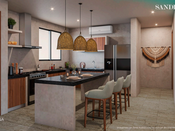 Departamento en venta en Yucatán, Sandre, Sisal ( PENT HOUSE)