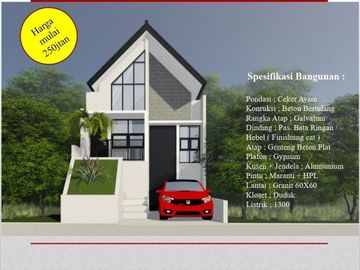 Rumah Asri Terjangkau Dekat Pusat Kota Cimahi
