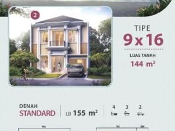 CLUSTER FLAMINGO TYPE 9X16 STANDARD DI SUMMARECON SERPONG