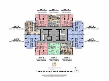 Prime Two Bedroom Condo Uptown Ritz w/ Best views and Parking