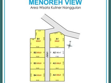 Pekarangan Dekat Wisata Menoreh Jogja Siap AJB; 180m, SHM