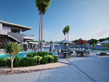 Casa en residencial privado con rooftop de 58 m2, sala de TV, casa club, spa, gi