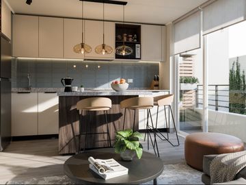 Venta Departamento 2 Dormitorios Santiago + Estacionamiento y Bodega