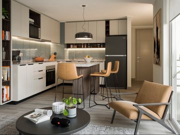 Venta Departamento 2 Dormitorios Santiago + Estacionamiento y Bodega