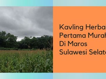 Jual Tanah Murah Strategis Dekat Pesantren type 72 Di Kota Maros Makassar
