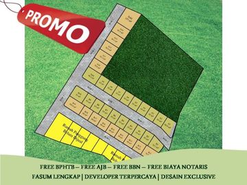 Rumah Pakisaji Kawasan Asri dan Udara Bersih 2KT Tipe 34/60
