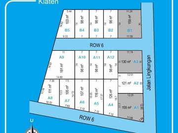 Tanah Kapling Klaten; Manisrenggo Asri 800 rb-an /m2