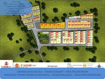 3 Lantai Rumah Batu Tipe 75 Dikelilingi Tempat Wisata