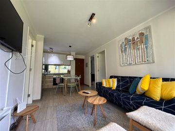 Oportunidad venta amoblada 2D 2B