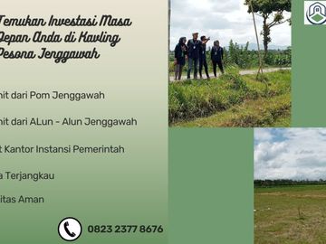 Harga Promo, Miliki Tanah di jenggawah Jember Sekarang Juga