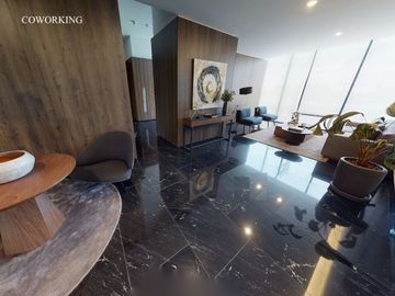 Condominio de lujo,  techos altos con family room, en venta Bosque Real, pet-fri