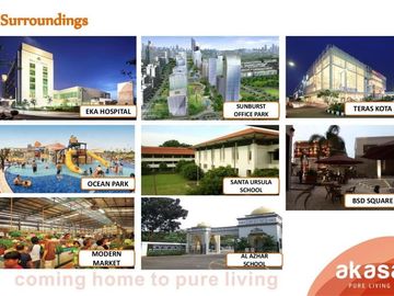 Apartemen Tower Kalyana @Akasa Pure Living BSD City