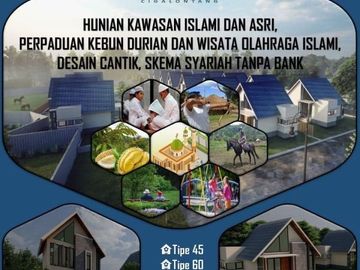 Pertama di Tasikmalaya Rumah Syariah 2LT ala Resort Cuma 478 Juta