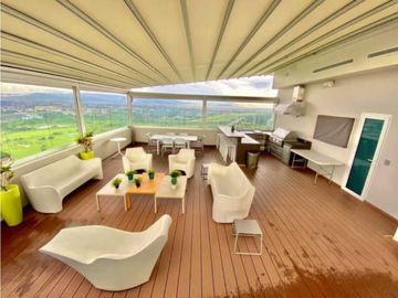 PENTHOUSE EN SANTA MARIA INTELIGENTE CON PISCINA 5/R  ASCENSOR  700MTS