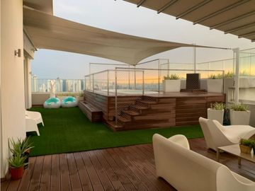 PENTHOUSE EN SANTA MARIA INTELIGENTE CON PISCINA 5/R  ASCENSOR  700MTS