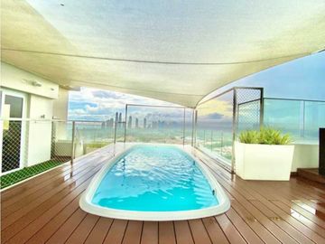PENTHOUSE EN SANTA MARIA INTELIGENTE CON PISCINA 5/R  ASCENSOR  700MTS