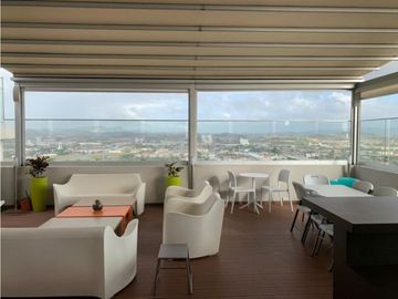 PENTHOUSE EN SANTA MARIA INTELIGENTE CON PISCINA 5/R  ASCENSOR  700MTS