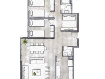 Departamento en venta de 2 dorm. en Providencia