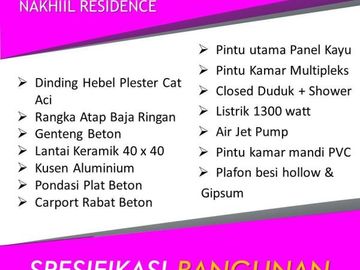 Rumah syariah KPR SYARIAH Strategis nyaman sejuk di bogor