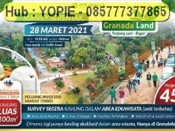 Dijual kavling murah di dalam tempat wisata di bogor