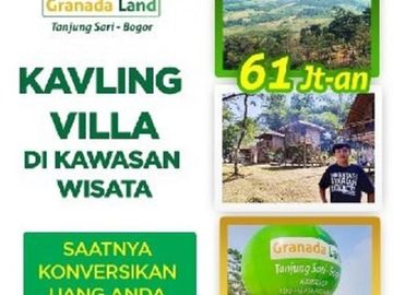 Dijual kavling murah di dalam tempat wisata di bogor