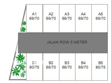 Risti Rumah 2 lantai Semi Furnish Dekat Tol Desari