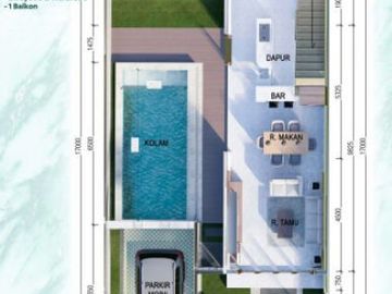 DIJUAL VILLA DENGAN SPESIFIKASI MEWAH HARGA BERSAING DI BALI