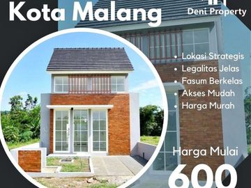 Rumah murah lokasi strategis view pegunungan di Kota Malang