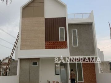 RN Rumah 2 Lantai (80) Scandinavian Desain Smarthome di Perumahan Acropolis