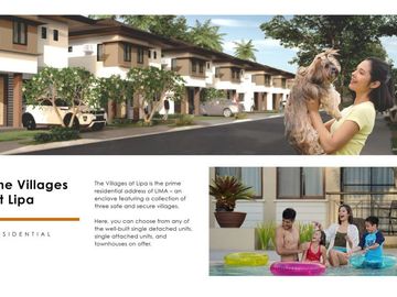 HOUSE AND LOT FOR SALE AT THE VILLAGES AT LIPA CITY, BATANGAS
