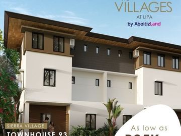 HOUSE AND LOT FOR SALE AT THE VILLAGES AT LIPA CITY, BATANGAS