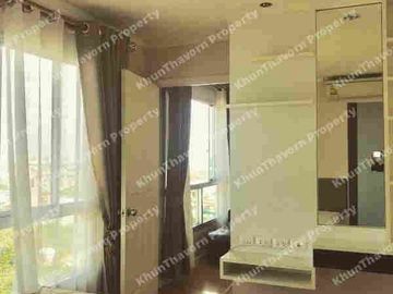 A room Lumpini Villa condominium Pocket Nontha Buri for high right good view two bedroom two bathroom
