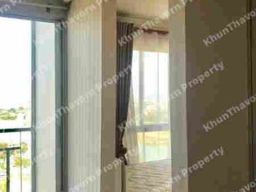 A room Lumpini Villa condominium Pocket Nontha Buri for high right good view two bedroom two bathroom