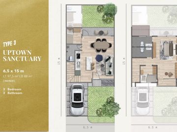 Waterfront Lippo Cikarang Uptown Estate Rumah Cluster Baru