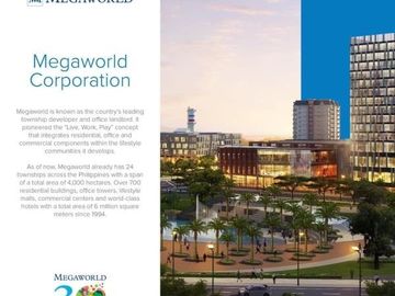Megaworld Bacolod condo UPPER EAST 2 bedrooms with balcony