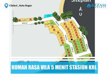 RUMAH DEKAT STASIUN KRL CILEBUT BOGOR BISA KPR SYARIAH