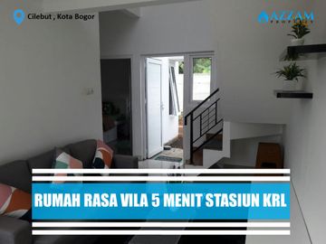 RUMAH DEKAT STASIUN KRL CILEBUT BOGOR BISA KPR SYARIAH