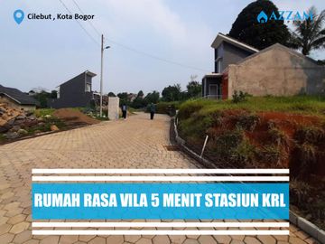 RUMAH DEKAT STASIUN KRL CILEBUT BOGOR BISA KPR SYARIAH