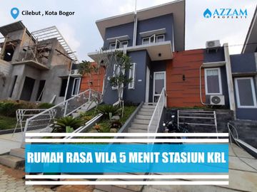 RUMAH DEKAT STASIUN KRL CILEBUT BOGOR BISA KPR SYARIAH