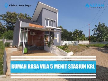 RUMAH DEKAT STASIUN KRL CILEBUT BOGOR BISA KPR SYARIAH
